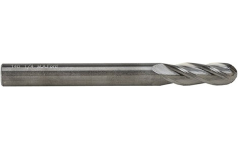 Brownells 1/4'' carbide ball end mill