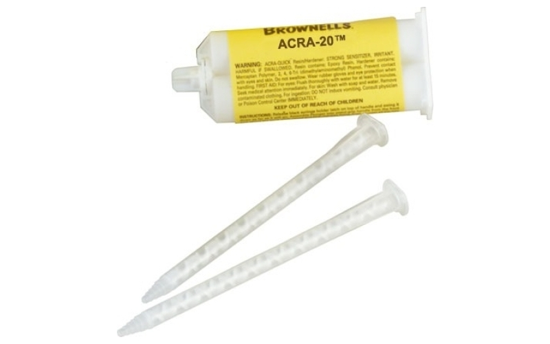Brownells Acra-20 w/2 mixing tips 50ml