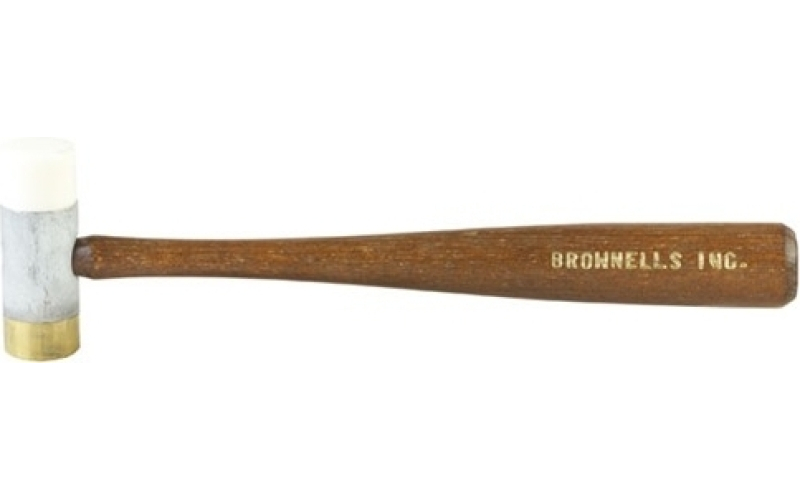 Brownells 1'' nylon/brass hammer