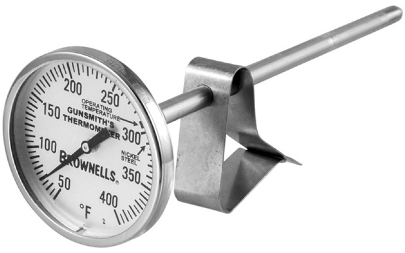 Brownells Bluing thermometer with clip