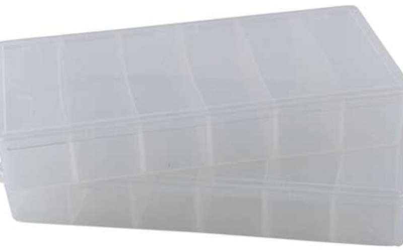 Brownells 8-1/4''x4-1/4''x1-1/4'', 6 compartments pkg. of 2