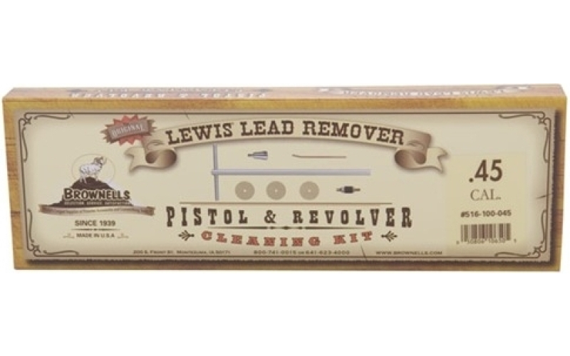 Brownells Lewis lead remover kit for 45 caliber