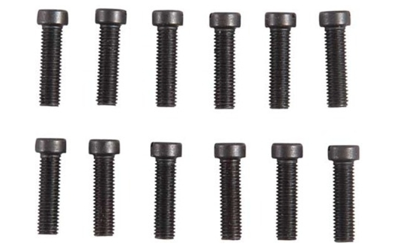 Brownells 6-48x1/2'' fillister head sight base screw refill 12 pack