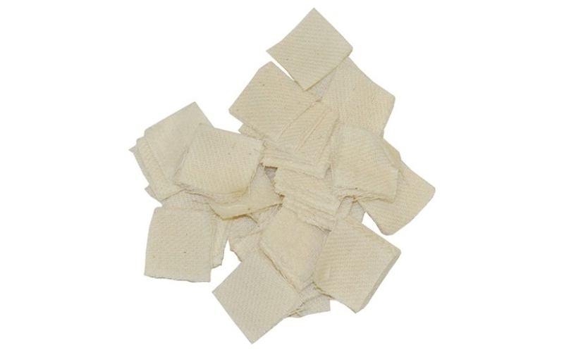 Brownells 17-20 caliber (7/8'') square patches 1,000/bag