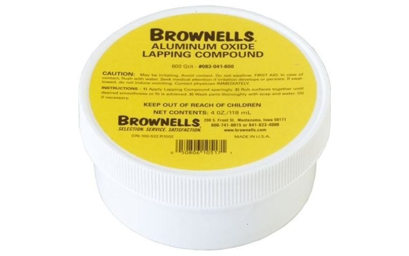 Brownells #600 lapping compound