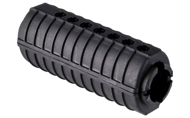 Brownells M4 oval carbine handguard double heatshield black
