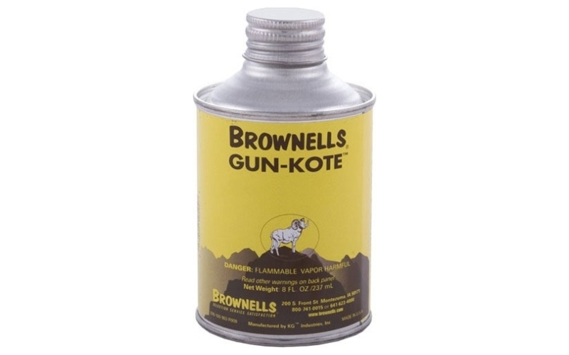 Brownells Gun-kote oven cure gun finish gloss black 8oz