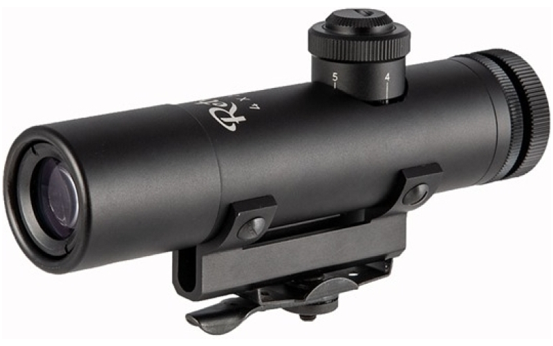 Brownells 4x21mm fine duplex bdc turrets, black