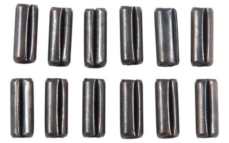 Brownells 3/16'' dia., 1/2'' (12.7mm) length roll pins 12 pack