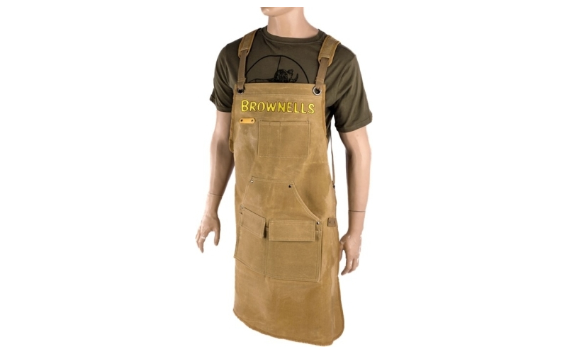 Brownells Waxed canvas shop apron