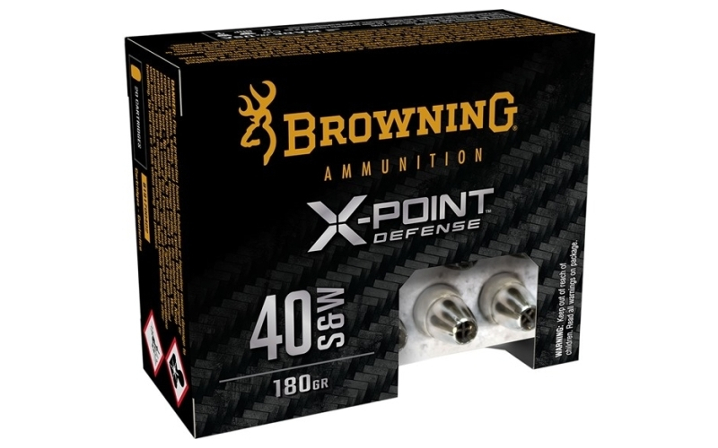 Browning 40 s&w 180gr x-point 20/box