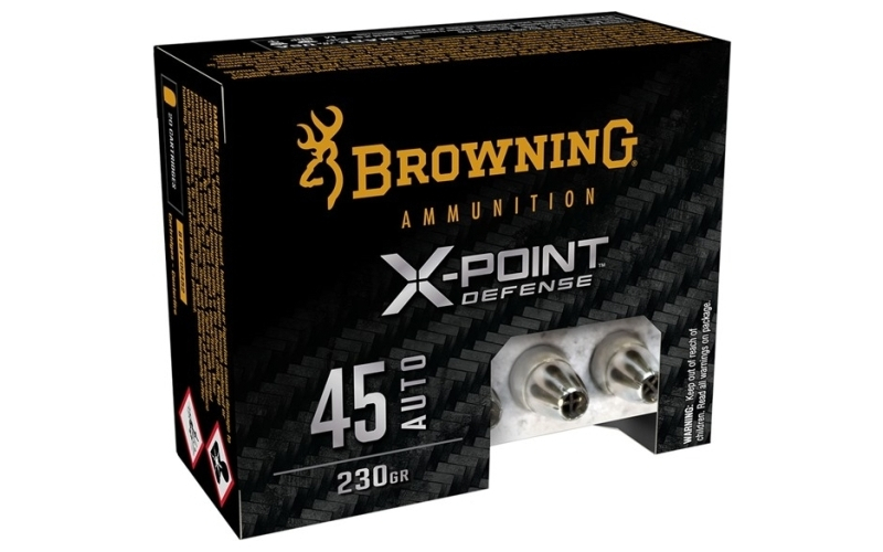 Browning 45 auto 230gr x-point 20/box