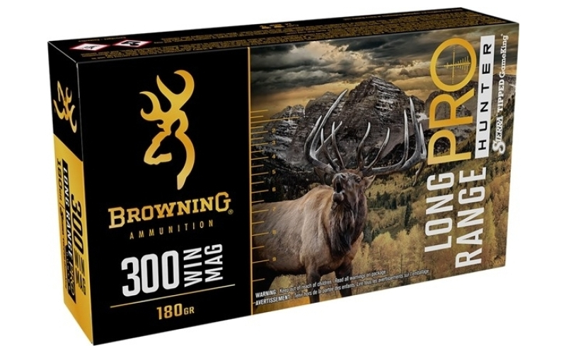 Browning 300 win mag 180gr sierra tipped gameking 20/box
