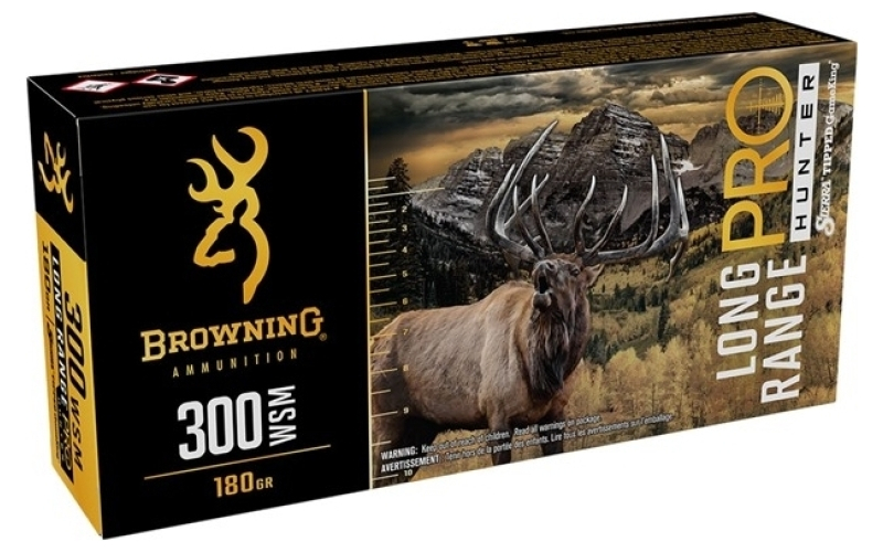 Browning 300 wsm 180gr sierra tipped gameking 20/box