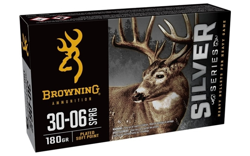 Browning 30-06 springfield 180gr plated soft point 20/box