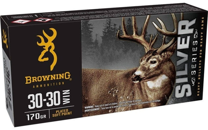 Browning 30-30 winchester 170gr plated soft point 20/box