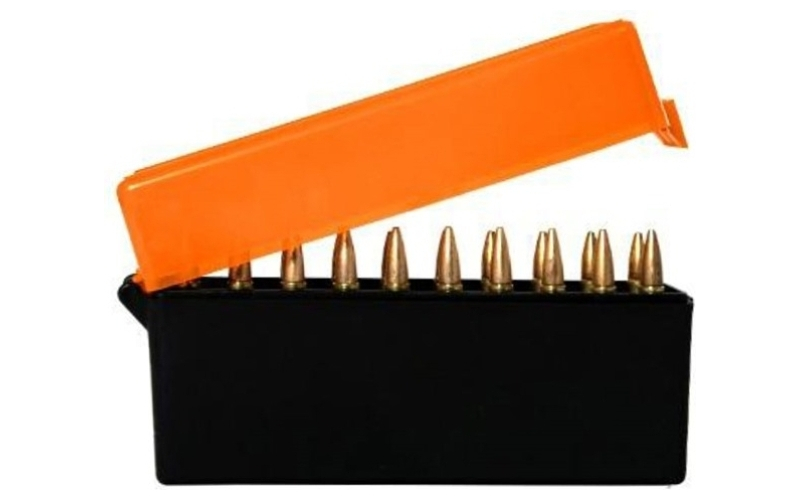 Berrys Manufacturing Hunter orange/black 243/6.5mm/30-06 20 round ammo box