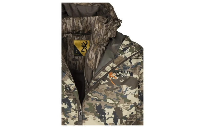Browning rain shell jacket auric camo 2xl