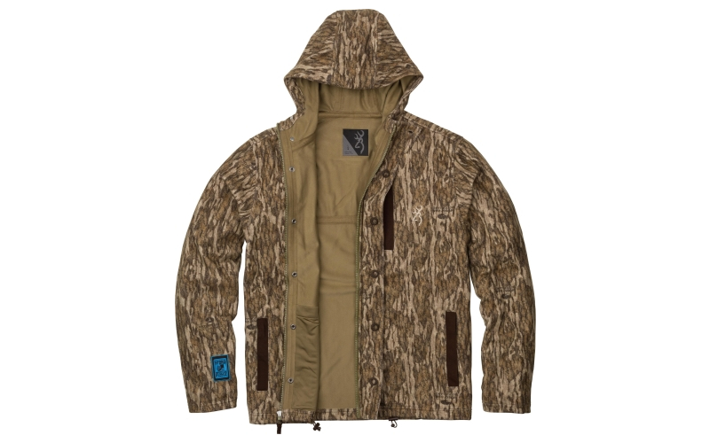 Browning hydrofleece jacket mossy oak bottomland xl