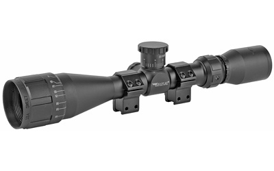 BSA Optics Sweet 22, Rimfire Scope, 4-12X40mm, 1" Maintube, 30/30 Duplex Reticle, Black Color, Designed for 22LR 22-412X40AOWRTB