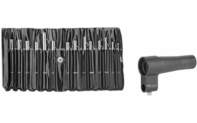 BSA Optics Bore Sighter Kit with Arbors, in Soft Case, Clam Pack BS30
