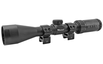 BSA Optics Optix, Rifle Scope, 3-9X40mm, 1" Maintube, BDC-8 Reticle, Black Color HS3-9X40TB
