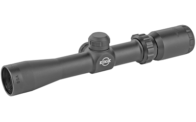 BSA Optics Edge, Handgun Scope, 2-7X28mm, 1" Maintube, 30/30 Duplex Scope, Black Color PS27X28