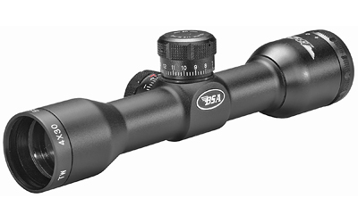 BSA Optics Tactical Weapon, Rifle Scope, 4X30, 1" Maintube, Mil Dot Reticle, 1/4 MOA Adjustments, Black Color TW4X30