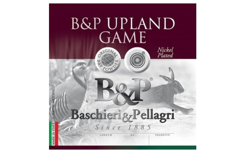 B&p upland game -28 ga.2 3/4 inch 3/4 oz-7.5 shot 1300fps 25 round/box ammo