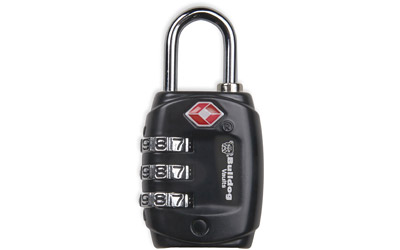 Bulldog Cases TSA Lock w/Steel Shackle, Black Finish, This is Not A California Compliant Locking Device BD8020