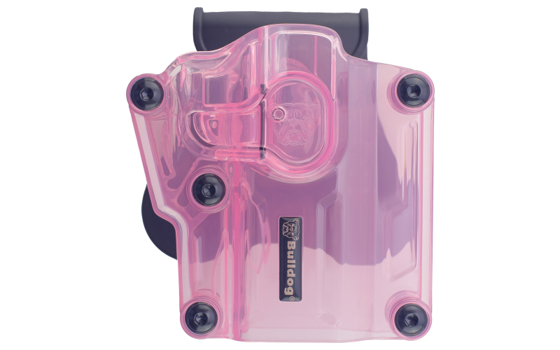 Bulldog Cases Max Multi-Fit Paddle Holster, Polymer, Pink, Fits Most Full Size Pistols, Right Hand MX-006