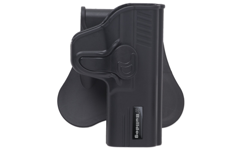 Bulldog Cases Rapid Release Polymer Holster, Fits Glock 26/27 Gen 1-4, Right Hand, Polymer, Black RR-G27