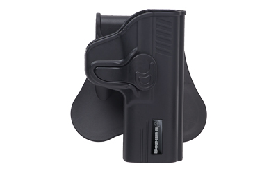 Bulldog Cases Rapid Release Polymer Holster, Fits Smith & Wesson M&P Shield, Right Hand, Polymer, Black RR-SWMPS