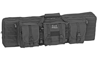 Bulldog Cases Tactical, Rifle Case, Black, Nylon, 37" BDT40-37B