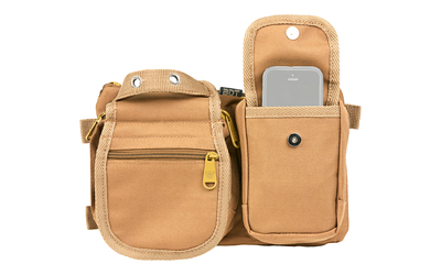 BULLDOG DLX SATCHEL GO BAG TAN
