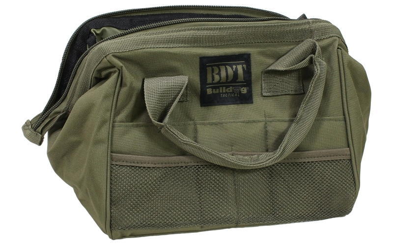 Bulldog Cases Tactical Ammo & Accessories Bag, Green, Medium BDT405G