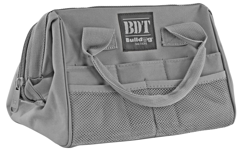 Bulldog Cases Tactical Ammo & Accessories Bag, Seal Gray, Medium BDT405SG