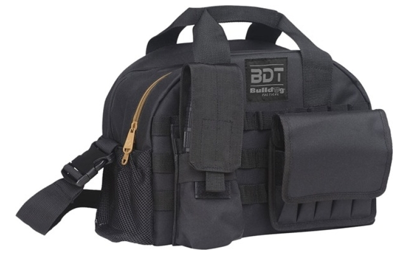 Bulldog Cases Bdt tactical range bag w/molle mag pouches black