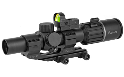 Burris Optics RT6, Rifle Scope, 1-6X Power, 24 Objective, 30MM, Ballistic AR Reticle, Illuminated Reticle, FastFire 3 & P.E.P.R. Mount, Matte 200475