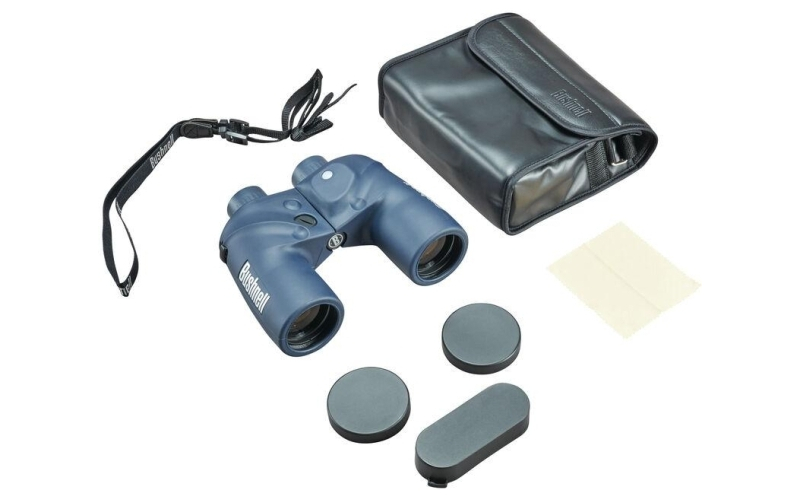 Bushnell marine 7x60 binoculars with internal rangefinder and compass