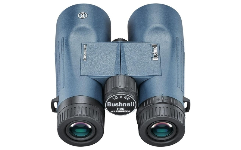 Bushnell h2o 10x42mm waterproof binoculars roof wp/fp twist up eyecups dark blue