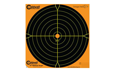 Caldwell Sight-In Target, 16", Orange/Black, 5-Pack 1166106