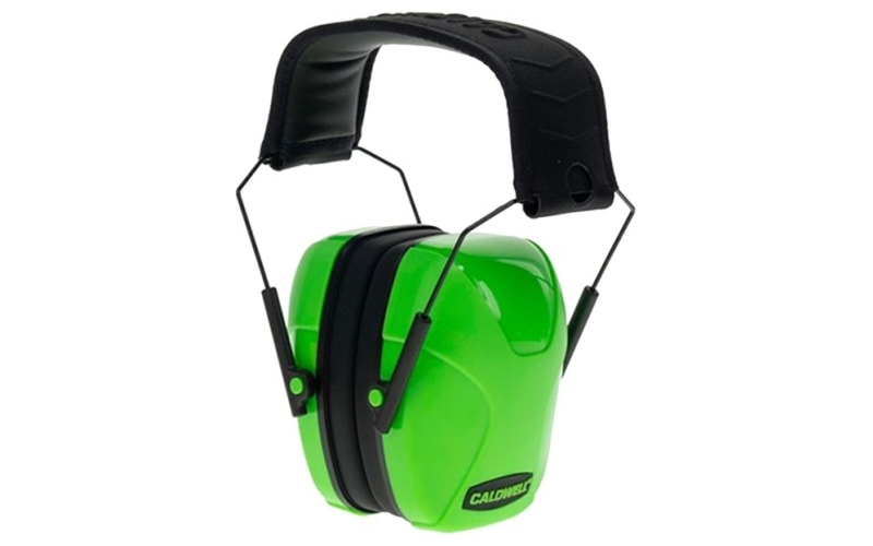 Caldwell Youth passive earmuff neon green