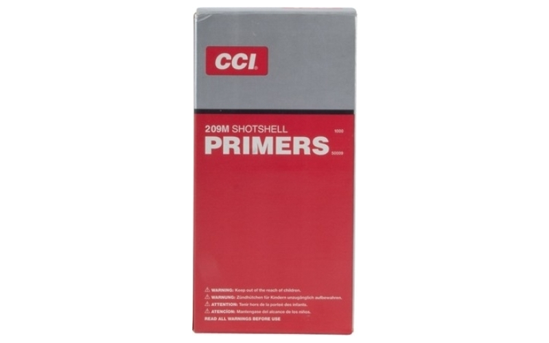 CCI #209m shotshell magnum primers 1,000/box