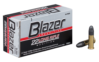 Blazer Ammunition Blazer, 22LR, High Velocity, 40 Grain, Lead, 50 Round Box 21