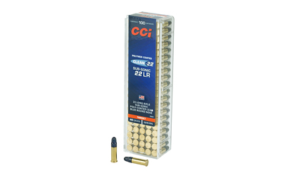 CCI Ammunition Subsonic, 22 LR, 40 Grain, Lead Round Nose, 100 Round Box 934CC