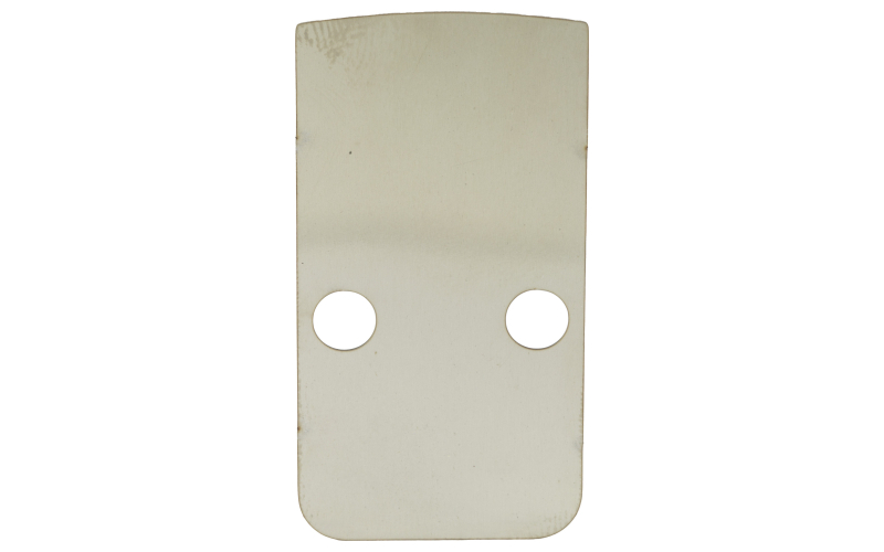 C&H Precision RMRcc Sealing Plate, Fits the Trijicon RMRcc, Stainless Steel, Silver RD-RMR-CC-SEALING-PLATE