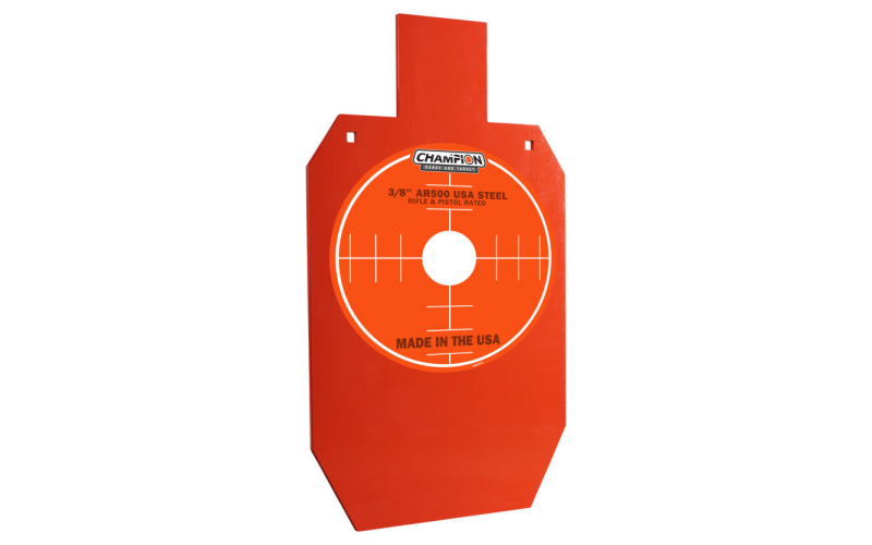Champion Traps & Targets 33% ipsc silhouette 3/8'' ar500 target