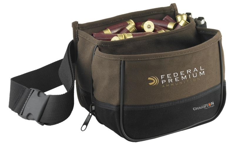 Champion trap and target shotgun shell pouch double