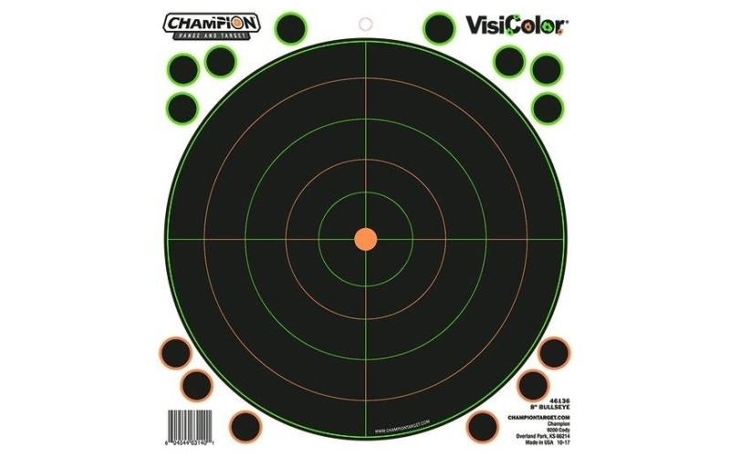 8" bulls eye 5pk w/40 pastors